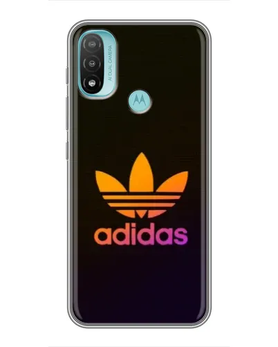 Чохол для Motorola MOTO E40 з картинкою «Градієнт Adidas»