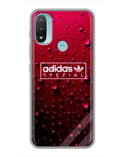 Чохол для Motorola MOTO E40 з картинкою «Adidas Gold Marble»