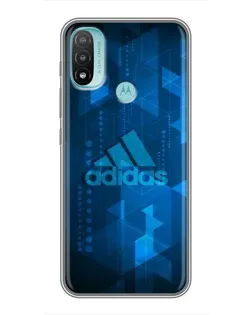 Чохол для Motorola MOTO E40 з картинкою «Adidas Sport Art»