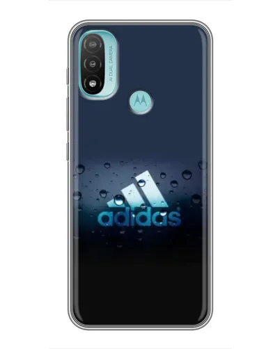 Чохол для Motorola MOTO E40 з картинкою «Adidas Water Drops»
