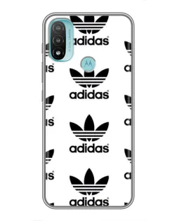 Чохол для Motorola MOTO E40 з картинкою «Adidas Pattern»