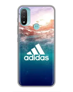 Чохол для Motorola MOTO E40 з картинкою «Океанська глибина адідас»