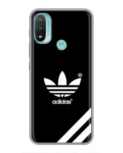 Чохол для Motorola MOTO E40 з картинкою «Adidas з діагональними смугами»