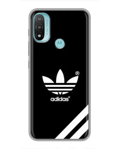 Чохол для Motorola MOTO E40 з картинкою «Adidas з діагональними смугами»