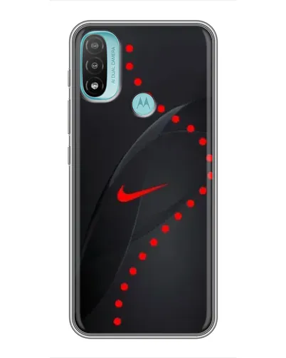 Чехол для Motorola MOTO E40 с картинкой «Абстрактный дизайн Nike» Чехол для Motorola MOTO E40 с картинкой «Абстрактный дизайн Nike»