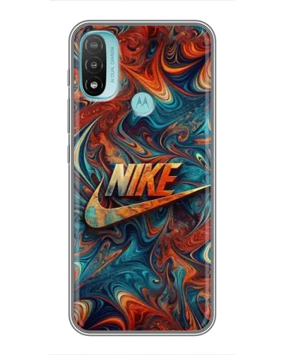 Чехол для Motorola MOTO E40 с картинкой «Nike в абстракции» Чехол для Motorola MOTO E40 с картинкой «Nike в абстракции»