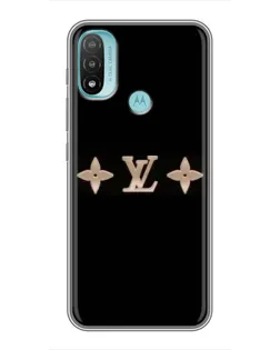 Чохол для Motorola MOTO E40 з картинкою «Louis Vuitton — мінімалізм»