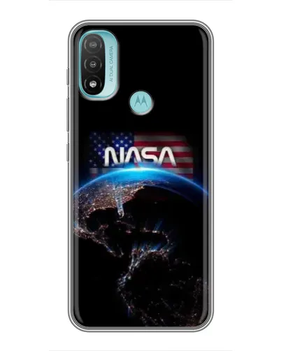 Чехол для Motorola MOTO E40 с картинкой «Земля из космоса NASA» Чехол для Motorola MOTO E40 с картинкой «Земля из космоса NASA»