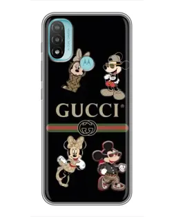 Чохол для Motorola MOTO E40 з картинкою «Gucci — герої Disney та монограма» Чохол для Motorola MOTO E40 з картинкою «Gucci — герої Disney та монограма»