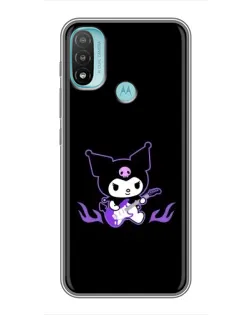 Чехол для Motorola MOTO E40 с картинкой «Электрическая Kuromi» Чехол для Motorola MOTO E40 с картинкой «Электрическая Kuromi»