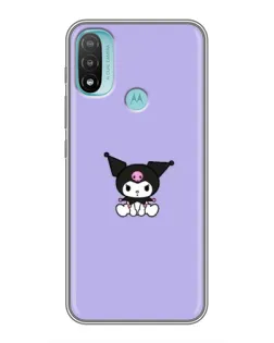 Чехол для Motorola MOTO E40 с картинкой «Kuromi — фиолетовый минимализм» Чехол для Motorola MOTO E40 с картинкой «Kuromi — фиолетовый минимализм»