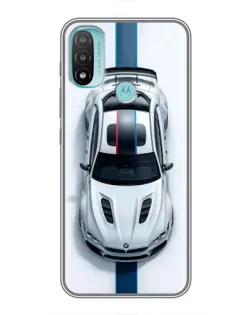 Чехол для Motorola MOTO E40 с картинкой «Вид сверху — BMW M» Чехол для Motorola MOTO E40 с картинкой «Вид сверху — BMW M»