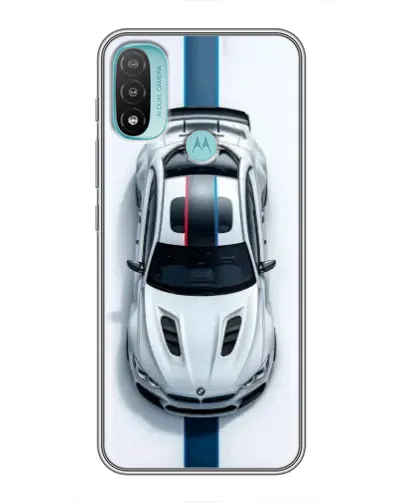Чехол для Motorola MOTO E40 с картинкой «Вид сверху — BMW M» Чехол для Motorola MOTO E40 с картинкой «Вид сверху — BMW M»