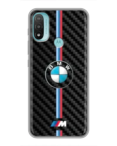 Чехол для Motorola MOTO E40 с картинкой «Эмблема BMW и карбон» Чехол для Motorola MOTO E40 с картинкой «Эмблема BMW и карбон»