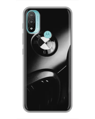 Чехол для Motorola MOTO E40 с картинкой «Эмблема BMW — макро» Чехол для Motorola MOTO E40 с картинкой «Эмблема BMW — макро»