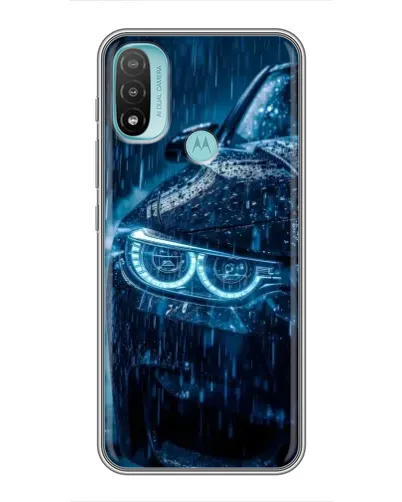 Чохол для Motorola MOTO E40 з картинкою «BMW під дощем» Чохол для Motorola MOTO E40 з картинкою «BMW під дощем»