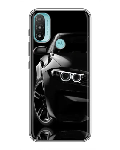 Чохол для Motorola MOTO E40 з картинкою «Чорна BMW — профіль» Чохол для Motorola MOTO E40 з картинкою «Чорна BMW — профіль»