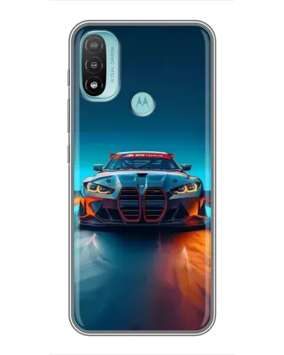 Чохол для Motorola MOTO E40 з картинкою «BMW — вогні неону» Чохол для Motorola MOTO E40 з картинкою «BMW — вогні неону»
