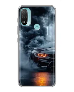 Чохол для Motorola MOTO E40 з картинкою «BMW M-Power — абстракція» Чохол для Motorola MOTO E40 з картинкою «BMW M-Power — абстракція»