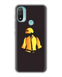 Чехол для Motorola MOTO E40 с картинкой «Winner Winner — PUBG»