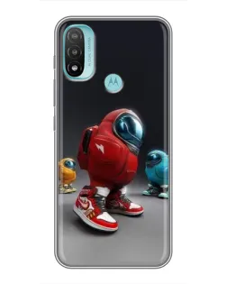 Чехол для Motorola MOTO E40 с картинкой «Among Us — 3D стиль» Чехол для Motorola MOTO E40 с картинкой «Among Us — 3D стиль»