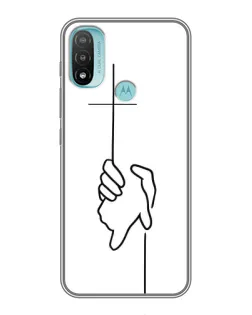 Чехол для Motorola MOTO E40 с картинкой «Рука держит» Чехол для Motorola MOTO E40 с картинкой «Рука держит»