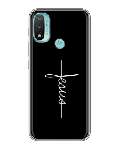 Чехол для Motorola MOTO E40 с картинкой «Тонкая линия веры» Чехол для Motorola MOTO E40 с картинкой «Тонкая линия веры»
