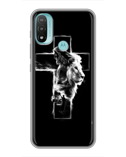 Чехол для Motorola MOTO E40 с картинкой «Сияющий крест Jesus» Чехол для Motorola MOTO E40 с картинкой «Сияющий крест Jesus»