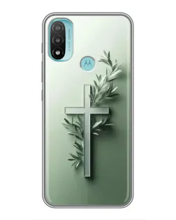 Чохол для Motorola MOTO E40 з картинкою «Оливкова гілка»