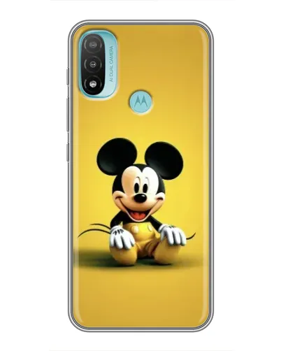 Чехол для Motorola MOTO E40 с картинкой «Микки на желтом» Чехол для Motorola MOTO E40 с картинкой «Микки на желтом»