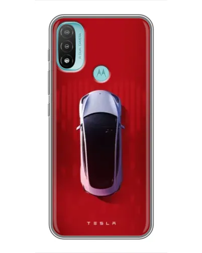 Чехол для Motorola MOTO E40 с картинкой «Tesla Top View» Чехол для Motorola MOTO E40 с картинкой «Tesla Top View»