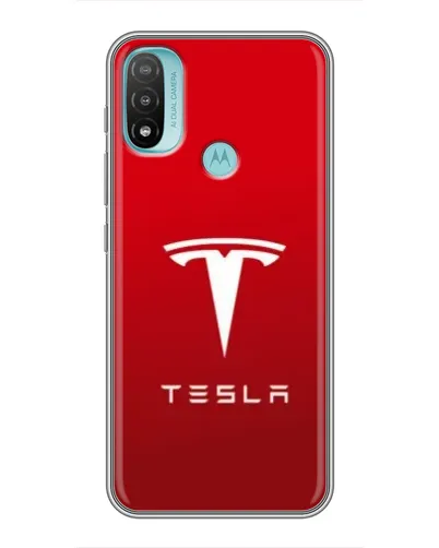 Чехол для Motorola MOTO E40 с картинкой «Tesla Red Classic» Чехол для Motorola MOTO E40 с картинкой «Tesla Red Classic»