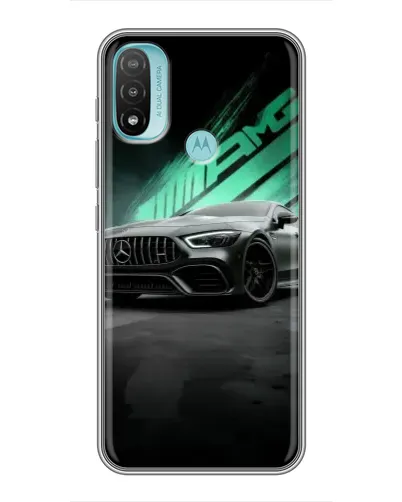 Чехол для Motorola MOTO E40 с картинкой «Темный Mercedes AMG» Чехол для Motorola MOTO E40 с картинкой «Темный Mercedes AMG»