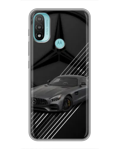 Чехол для Motorola MOTO E40 с картинкой «Mercedes AMG — графика» Чехол для Motorola MOTO E40 с картинкой «Mercedes AMG — графика»