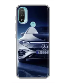 Чехол для Motorola MOTO E40 с картинкой «Mercedes EQ — будущее»