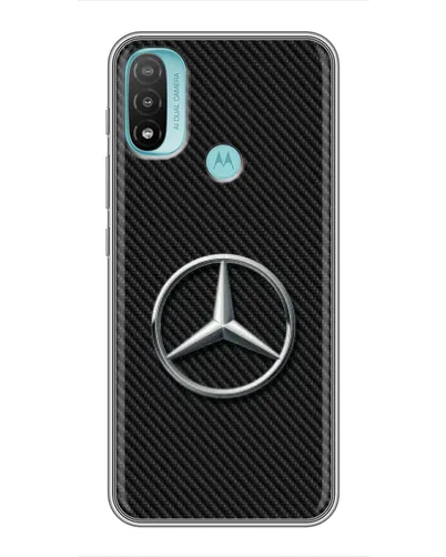 Чехол для Motorola MOTO E40 с картинкой «Карбоновый Mercedes стиль» Чехол для Motorola MOTO E40 с картинкой «Карбоновый Mercedes стиль»
