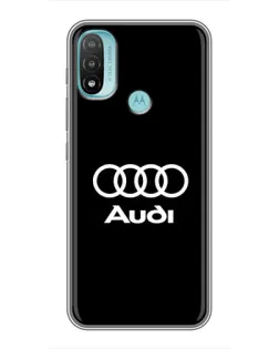 Чехол для Motorola MOTO E40 с картинкой «Классическое лого Audi» Чехол для Motorola MOTO E40 с картинкой «Классическое лого Audi»