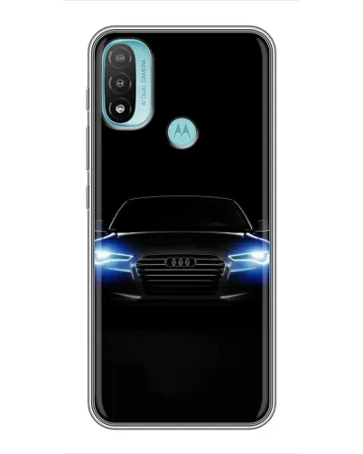 Чехол для Motorola MOTO E40 с картинкой «Audi в неоне» Чехол для Motorola MOTO E40 с картинкой «Audi в неоне»