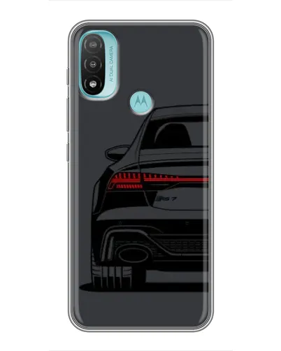 Чехол для Motorola MOTO E40 с картинкой «Задняя часть Audi — арт» Чехол для Motorola MOTO E40 с картинкой «Задняя часть Audi — арт»