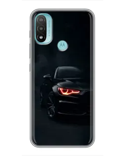Чехол для Motorola MOTO E40 с картинкой «Audi — хищный взгляд»
