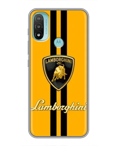 Чехол для Motorola MOTO E40 с картинкой «Lamborghini Stripe желтый» Чехол для Motorola MOTO E40 с картинкой «Lamborghini Stripe желтый»