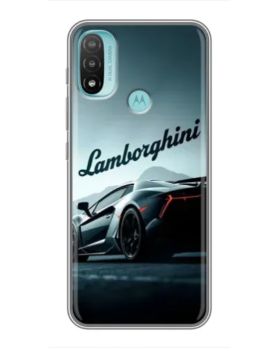 Чехол для Motorola MOTO E40 с картинкой «Классическая надпись Lamborghini» Чехол для Motorola MOTO E40 с картинкой «Классическая надпись Lamborghini»
