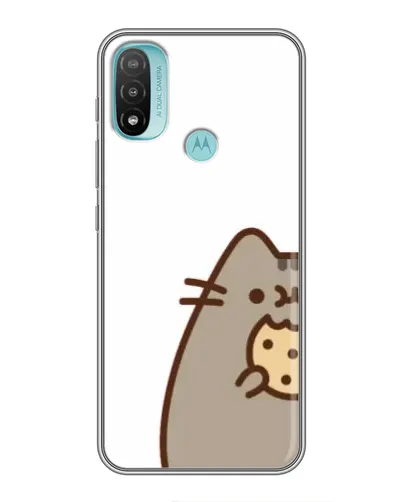 Чехол для Motorola MOTO E40 с картинкой «Пушин с печеньем» Чехол для Motorola MOTO E40 с картинкой «Пушин с печеньем»