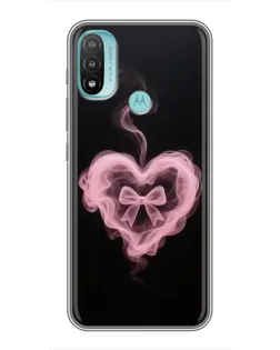 Чехол для Motorola MOTO E40 с картинкой «Дымчатое сердце» Чехол для Motorola MOTO E40 с картинкой «Дымчатое сердце»