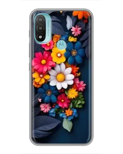 Чехол для Motorola MOTO E40 с картинкой «Цветочная феерия» Чехол для Motorola MOTO E40 с картинкой «Цветочная феерия»