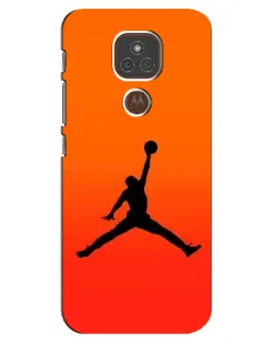 Чехол для Motorola MOTO E7 Plus с картинкой «Jordan Sunset»