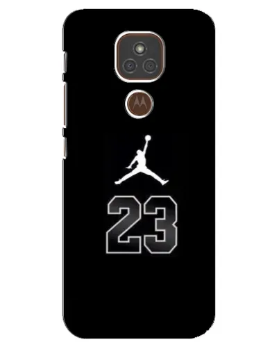 Чехол для Motorola MOTO E7 Plus с картинкой «Jordan Flight 23»