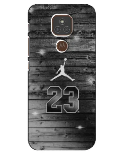 Чехол для Motorola MOTO E7 Plus с картинкой «Jordan Carbon 23»