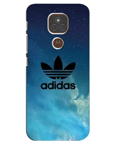 Чехол для Motorola MOTO E7 Plus с картинкой «Adidas Stone Logo»