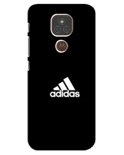 Чехол для Motorola MOTO E7 Plus с картинкой «Adidas Red Style»